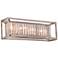 Linares 23 3/4" Wide Aged Platinum Bath Light