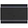 Lincoln 1.9 Black Floating Wall TV Panel with LED Lights