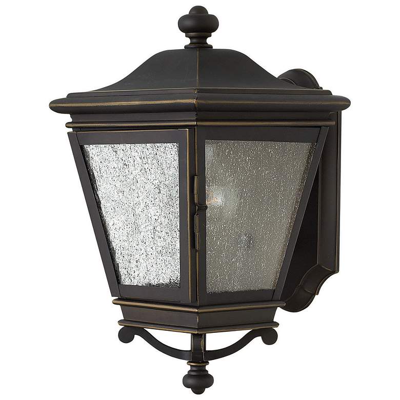 Image 1 Lincoln 13 3/4" High Oil Rubbed Bronze Outdoor Wall Light