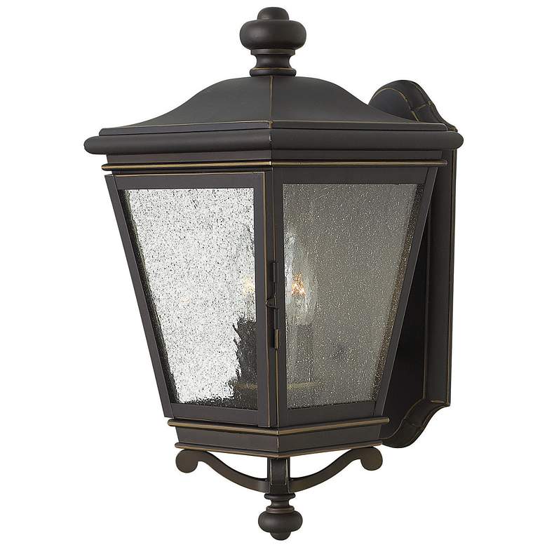 Image 1 Lincoln 16 3/4 inch High Oil Rubbed Bronze Outdoor Wall Light
