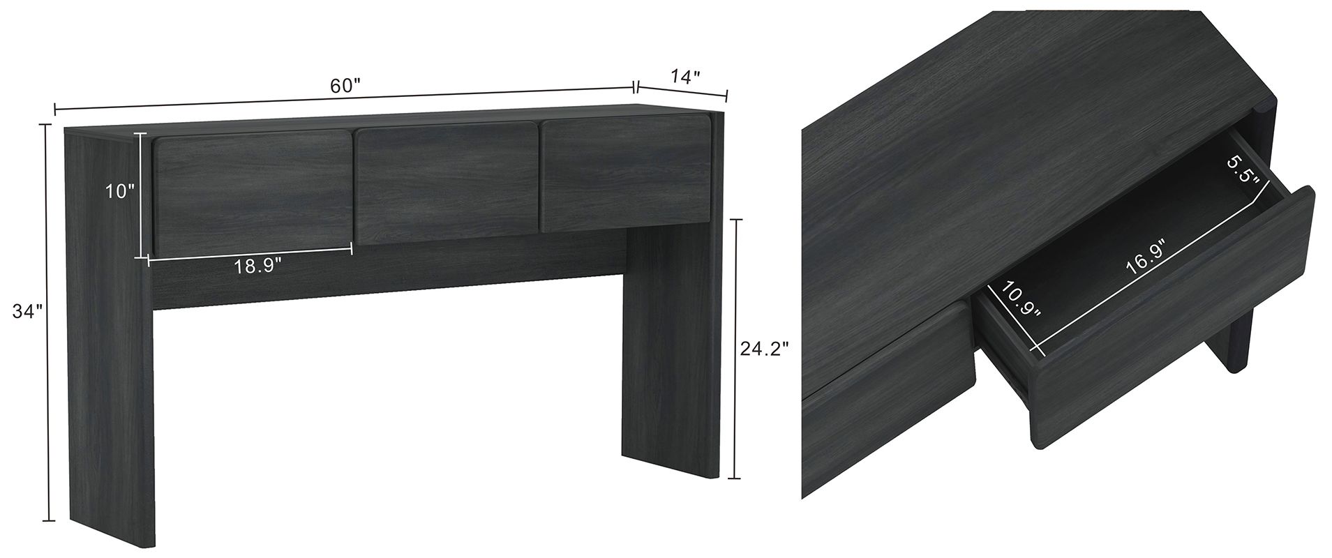 Image 4 Linda Console Table more views