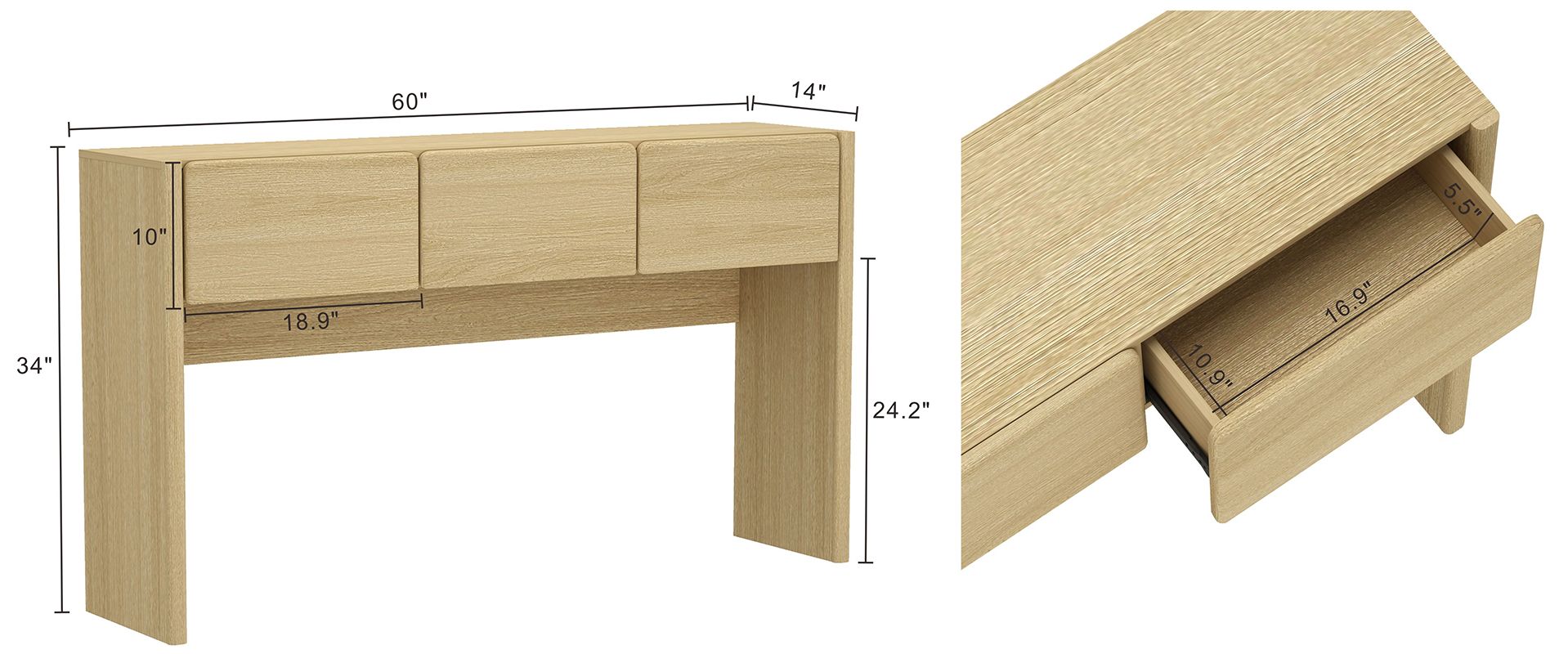 Image 4 Linda Console Table more views