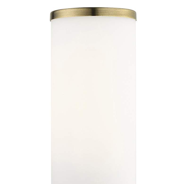 Image 2 Lindale 1 Light Antique Brass ADA Single Sconce more views