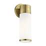 5_Lindale 1 Light Antique Brass ADA Single Sconce more views