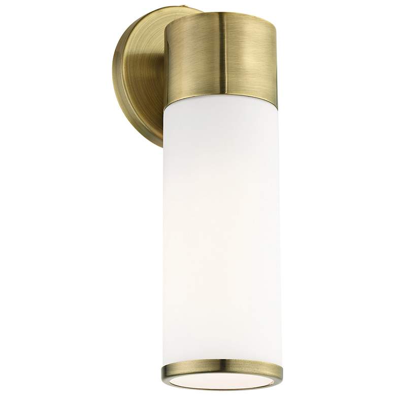 Image 6 Lindale 1 Light Antique Brass ADA Single Sconce more views