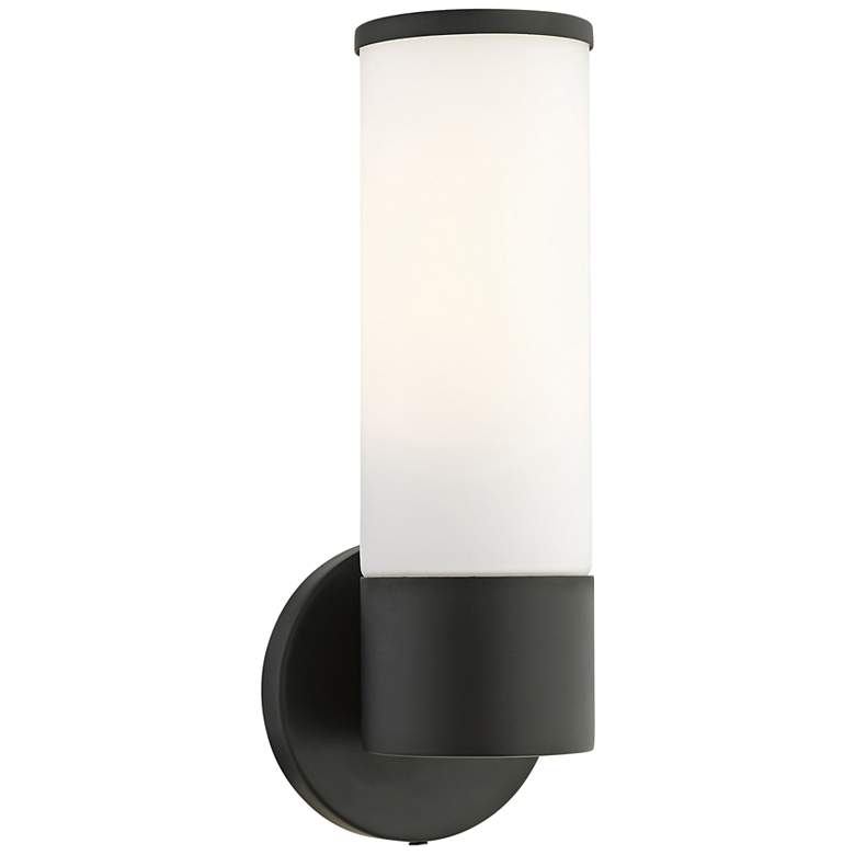 Image 1 Lindale 1 Light Black ADA Single Sconce