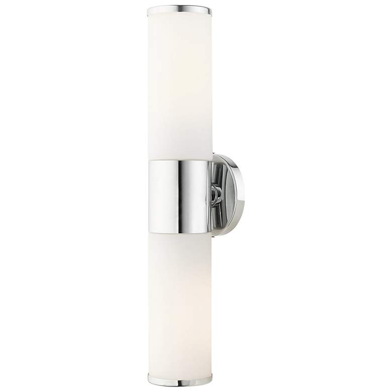 Image 6 Lindale 18 1/2" High Polished Chrome 2-Light Wall Sconce more views