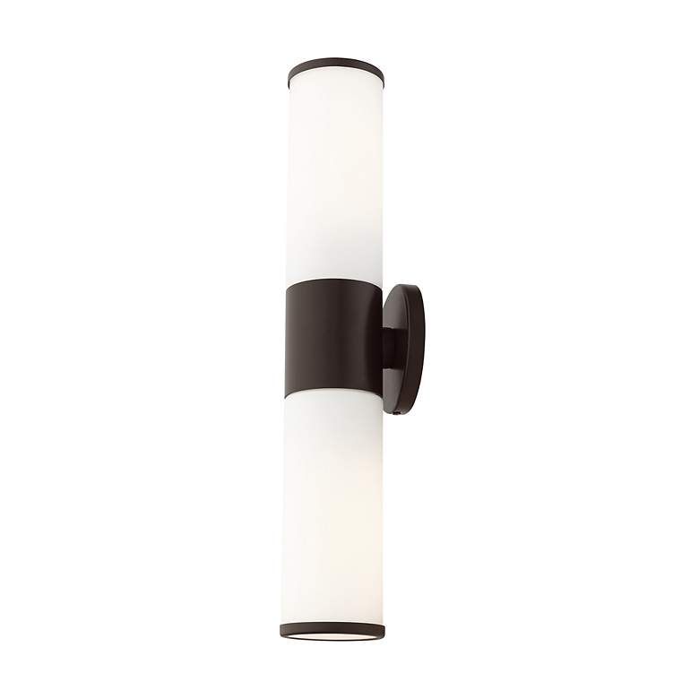 Image 7 Lindale 18 1/2" Wide Bronze ADA 2-Light Bath Light more views