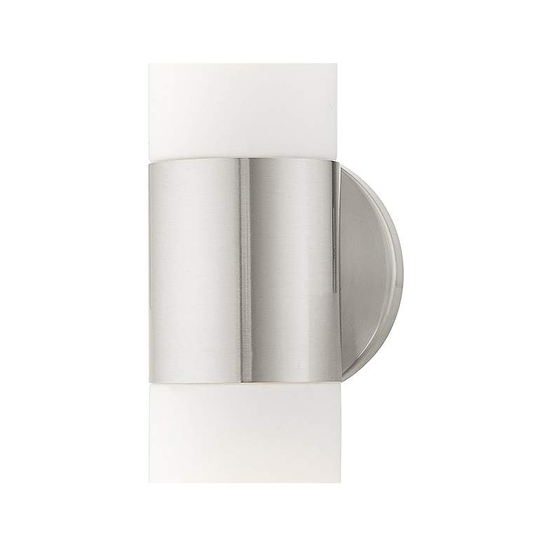 Image 2 Lindale 2 Light Brushed Nickel ADA Vanity Sconce more views