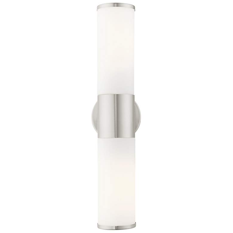 Image 4 Lindale 2 Light Brushed Nickel ADA Vanity Sconce more views