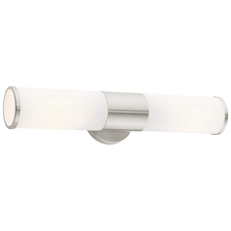 Image 6 Lindale 2 Light Brushed Nickel ADA Vanity Sconce more views