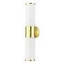 3_Lindale 2 Light Satin Brass ADA Vanity Sconce more views