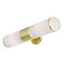 7_Lindale 2 Light Satin Brass ADA Vanity Sconce more views