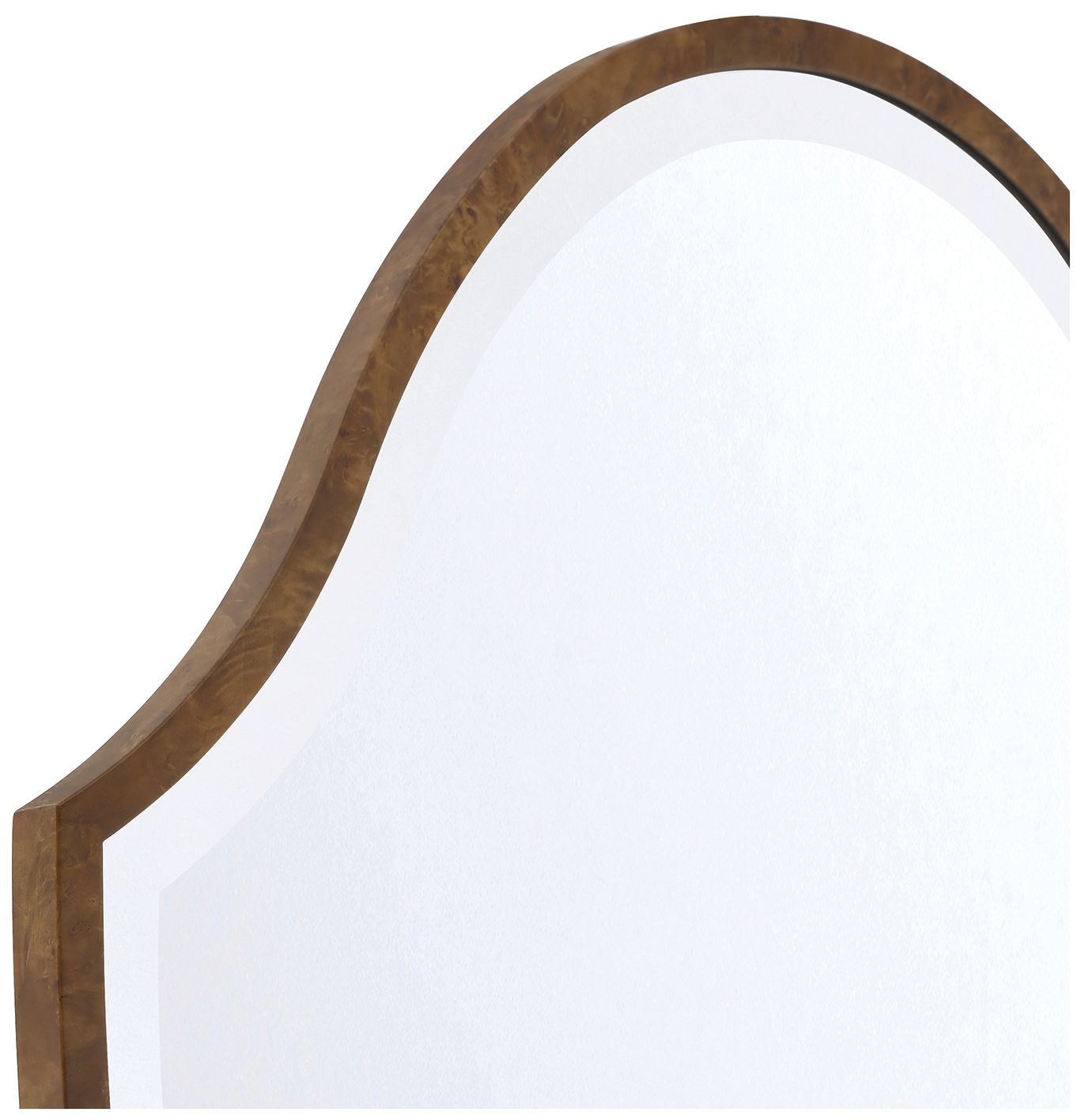 Image 3 Lindee 28'' Wood Veneer Mirror more views