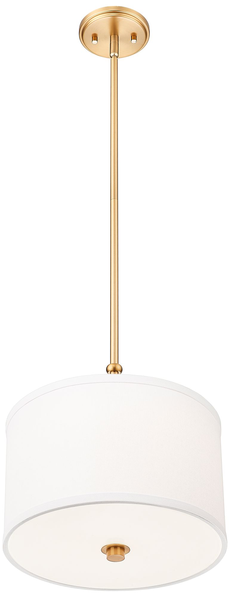 Image 5 Linden by Z-Lite 12 inch Modern Gold 1 Light Pendant more views