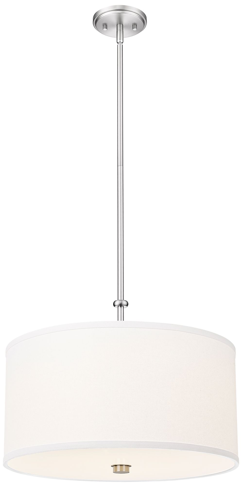 Linden by Z-Lite 18 inch Brushed Nickel 1 Light Pendant