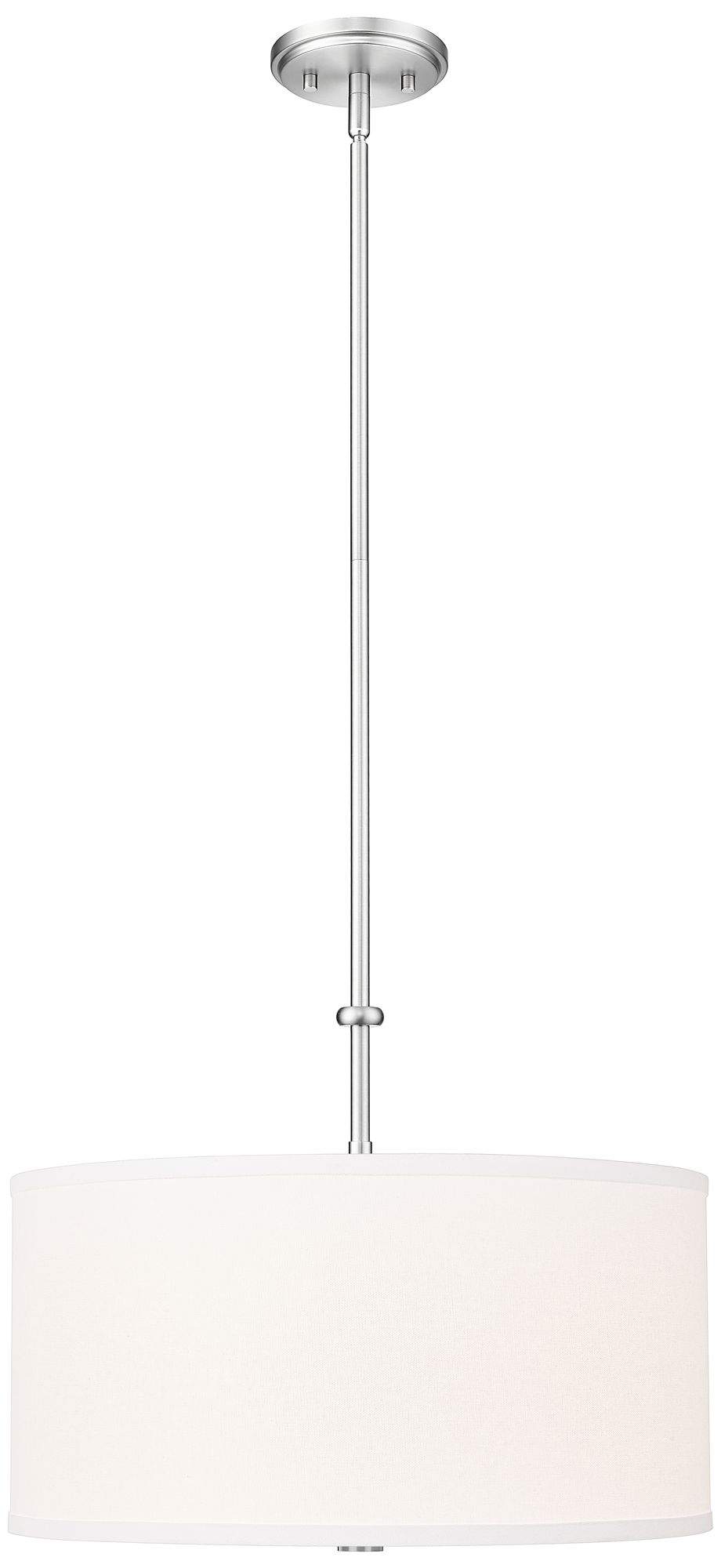 Image 4 Linden by Z-Lite 18 inch Brushed Nickel 1 Light Pendant more views