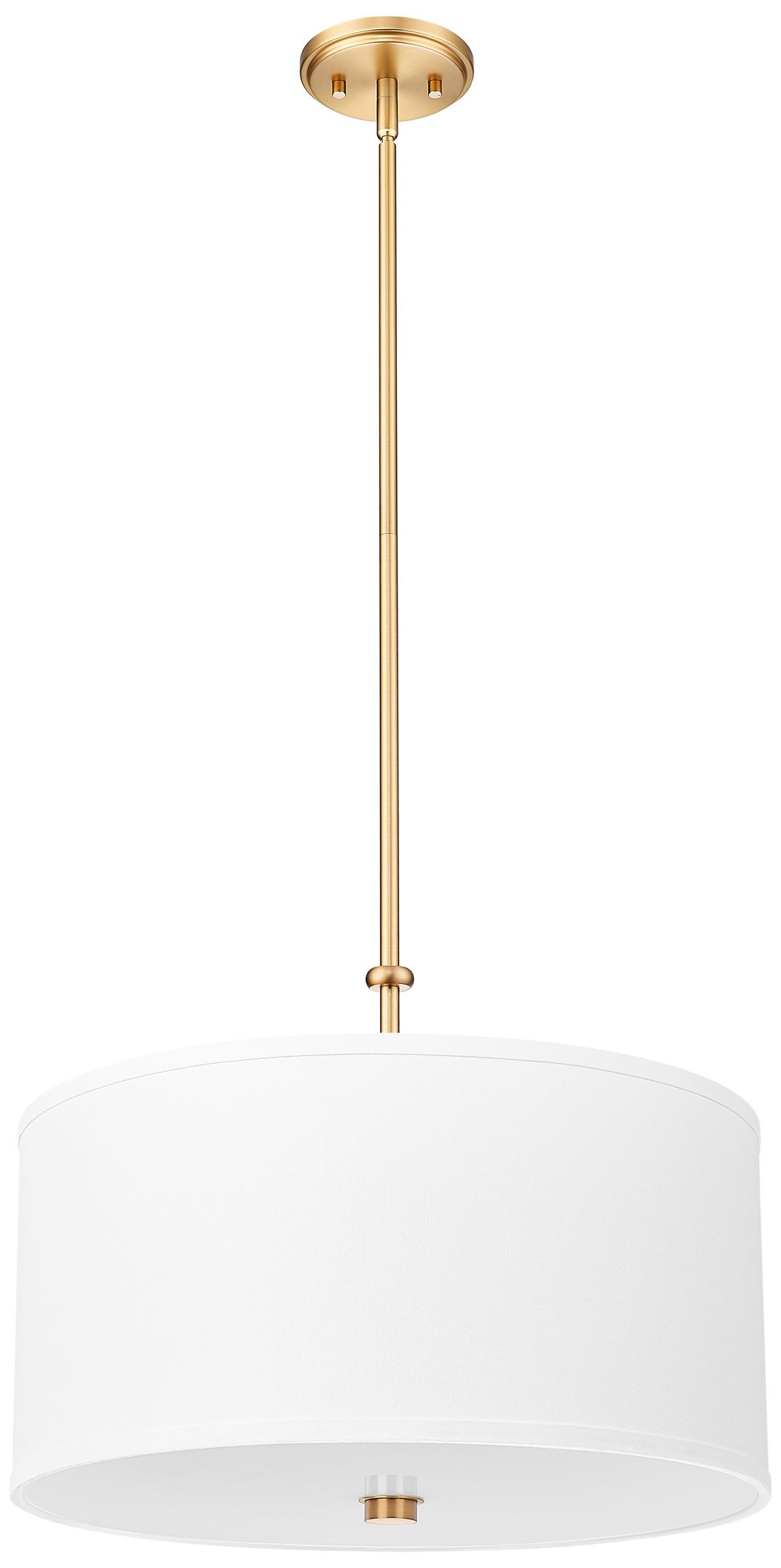 Image 7 Linden by Z-Lite 18 inch Modern Gold 1 Light Pendant more views