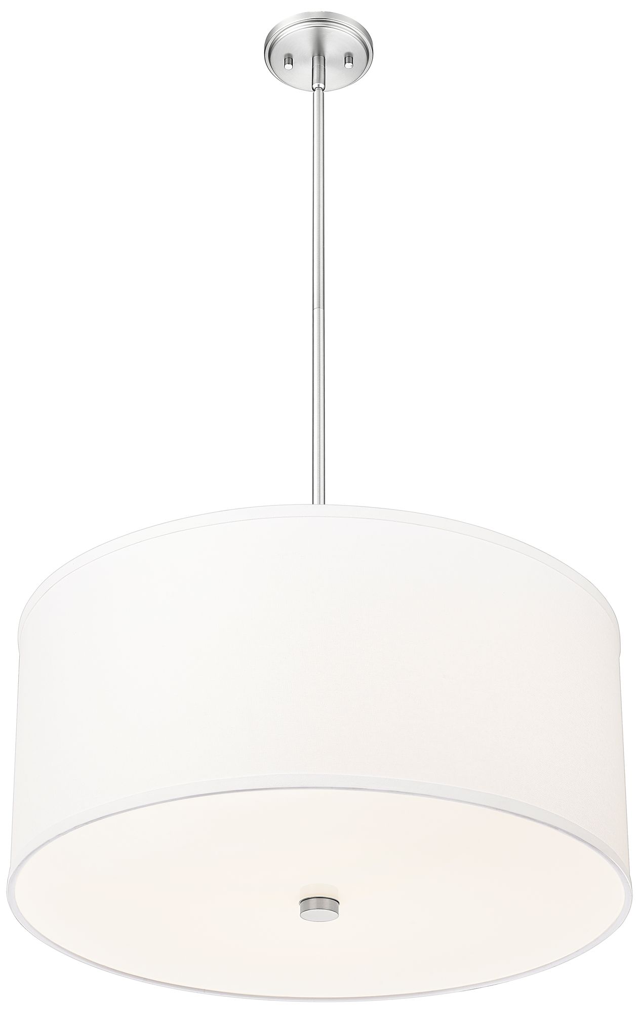 Image 5 Linden by Z-Lite 24 inch Brushed Nickel 1 Light Pendant more views
