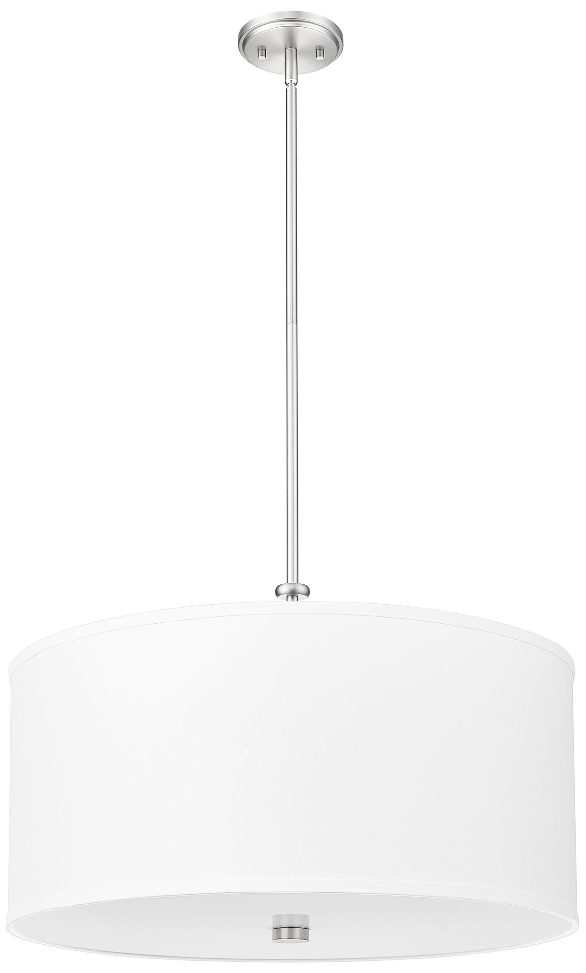 Image 7 Linden by Z-Lite 24 inch Brushed Nickel 1 Light Pendant more views