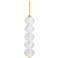 Lindley 5 Light Pendant Aged Brass
