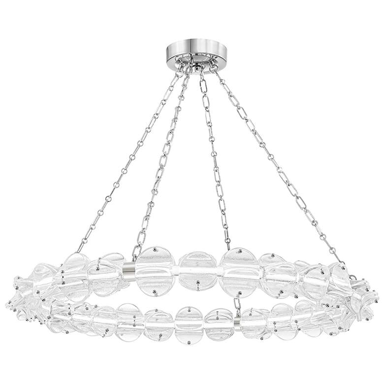 Image 1 Lindley LED Chandelier Polished Nickel