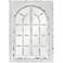 Lindsay White Wood 32" x 48" Rectangular Wall Mirror