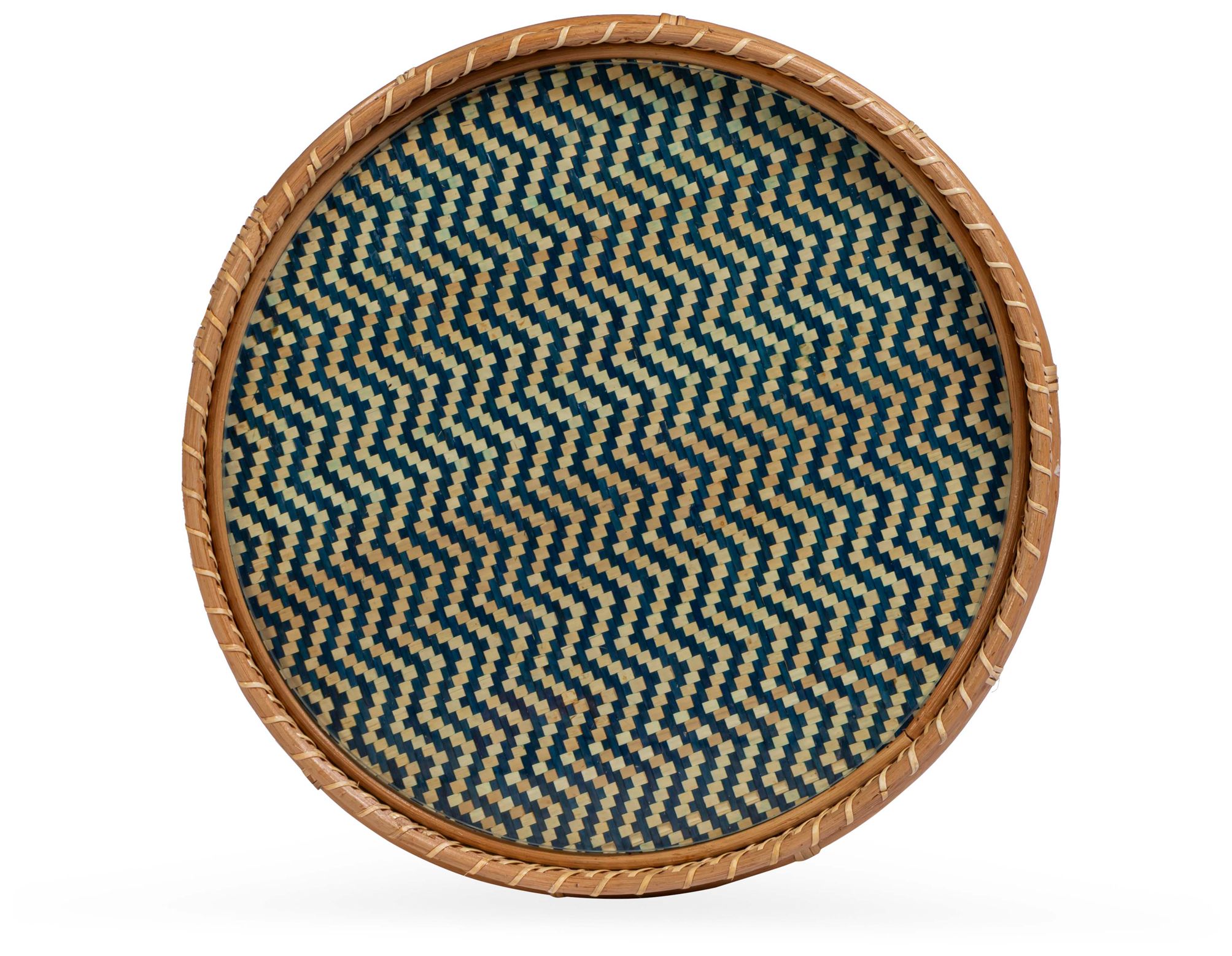 Image 4 Lindy Rattan Side Table more views