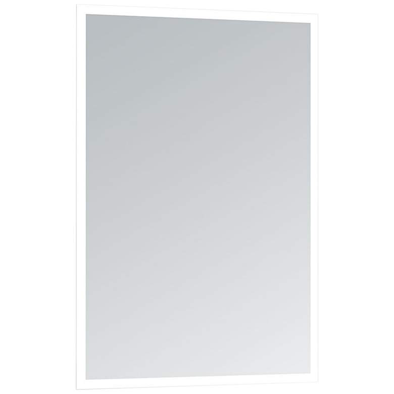 Image 2 Linea 35" x 48" Rectangular LED Lighted Vanity Wall Mirror