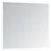 Linea 36" Square LED Lighted Bathroom Vanity Wall Mirror