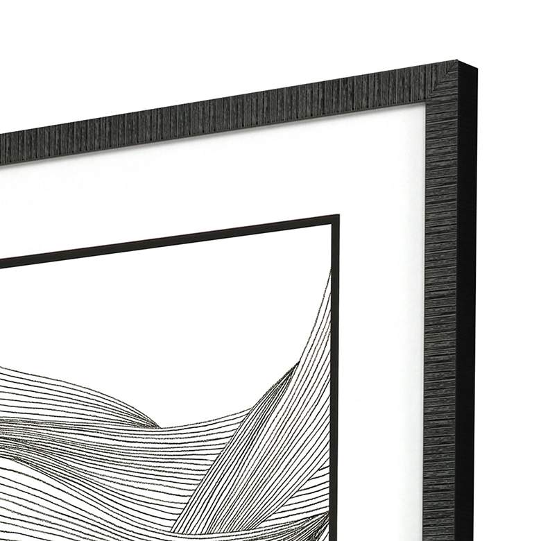 Image 3 Linear Acoustic 24 inch High 4-Piece Giclee Framed Wall Art Set more views
