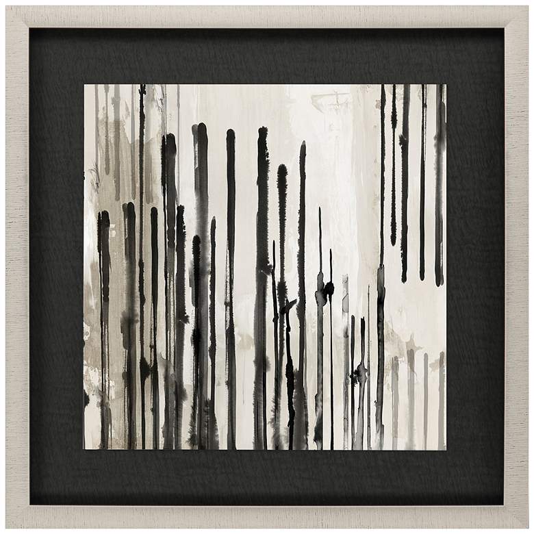 Image 1 Linearity I 35" Square Shadow Box Giclee Framed Wall Art