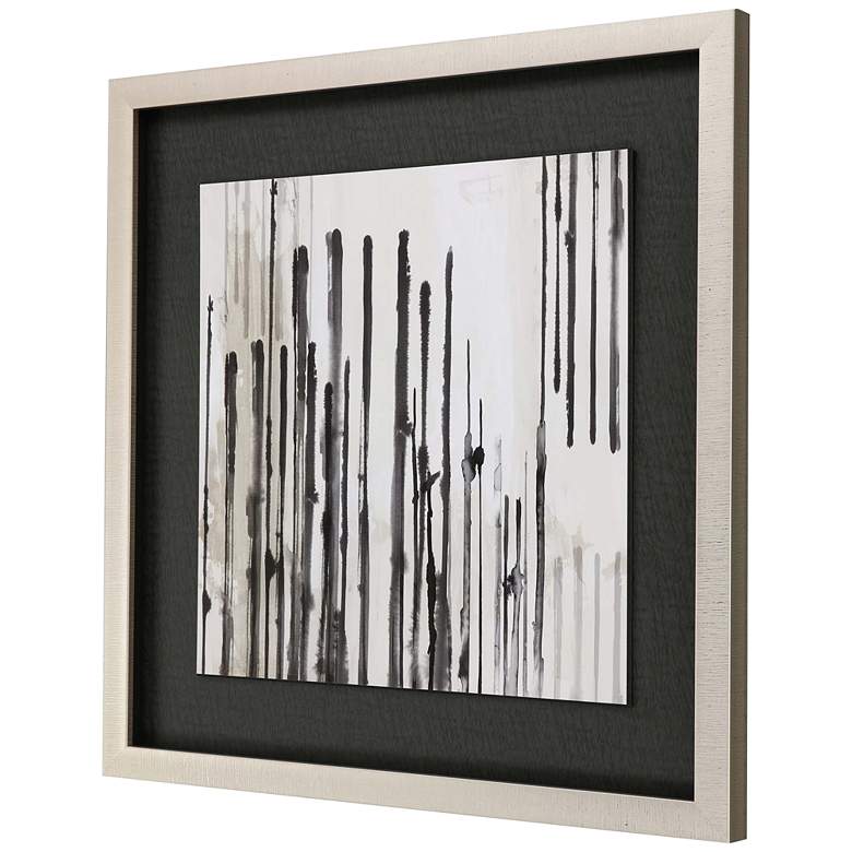 Linearity I 35 inch Square Shadow Box Giclee Framed Wall Art more views