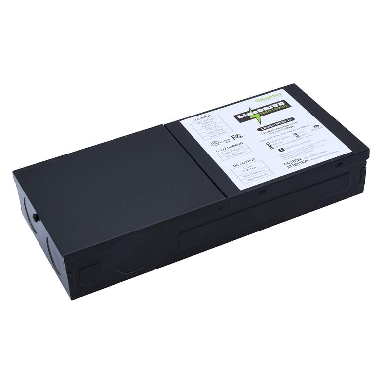 Image 1 LineDRIVE 6.97" Wide 20W 12VDC LED Dimmable Power Supply