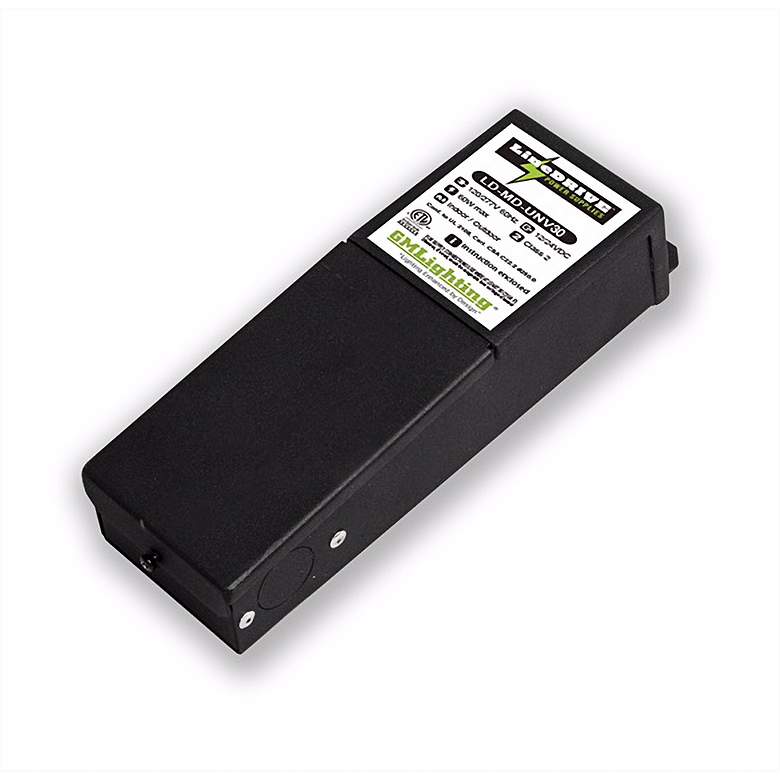 Image 1 LineDRIVE 8.27"W 30W 12VDC/24VDC LED Dimmable Power Supply