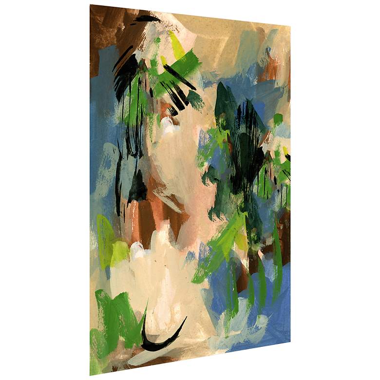 Image 5 Linen and Blues 64" Wide 2-Piece Tempered Glass Wall Art Set more views