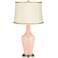 Linen Anya Table Lamp with President's Braid Trim