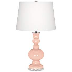 Image2 of Linen Apothecary Table Lamp with Dimmer