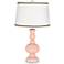 Linen Apothecary Table Lamp with Ric-Rac Trim