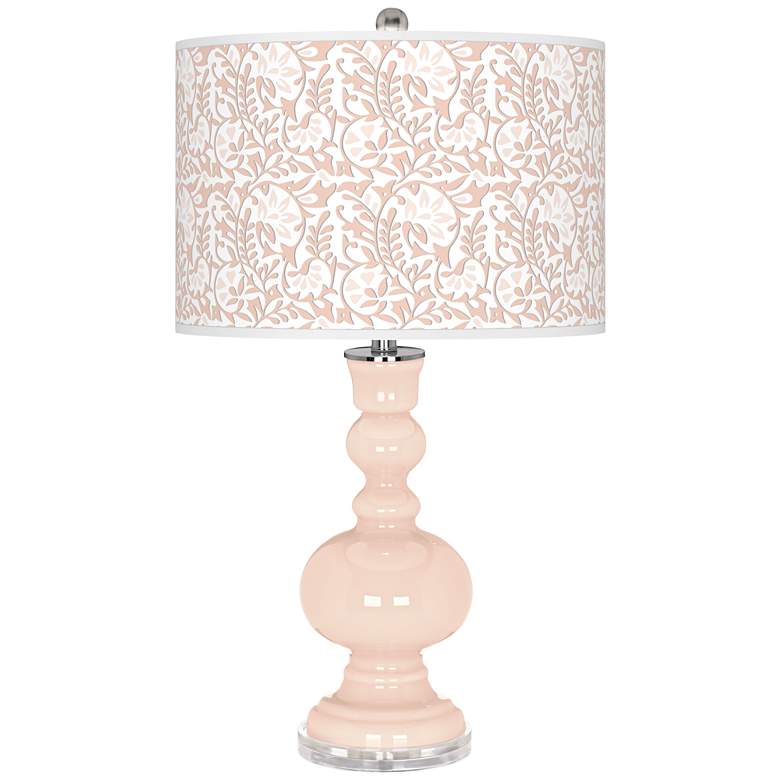 Image 1 Linen Gardenia Apothecary Table Lamp