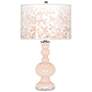 Linen Mosaic Giclee Apothecary Table Lamp