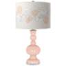 Linen Rose Bouquet Apothecary Table Lamp