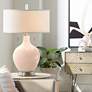 Linen Toby Table Lamp