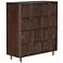 Lineo 41 1/4" Wide Rustic Wood and Iron 7-Drawer Dresser