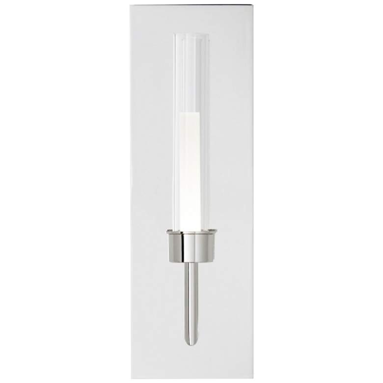 Image 3 Linger 15 1/4 inch High Polished Nickel LED Wall Sconce more views