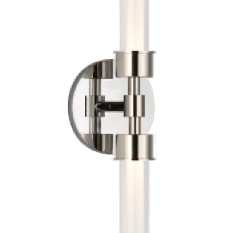 Image 2 Linger 32 1/4 inch High Polished Nickel 2-Light LED Wall Sconce more views