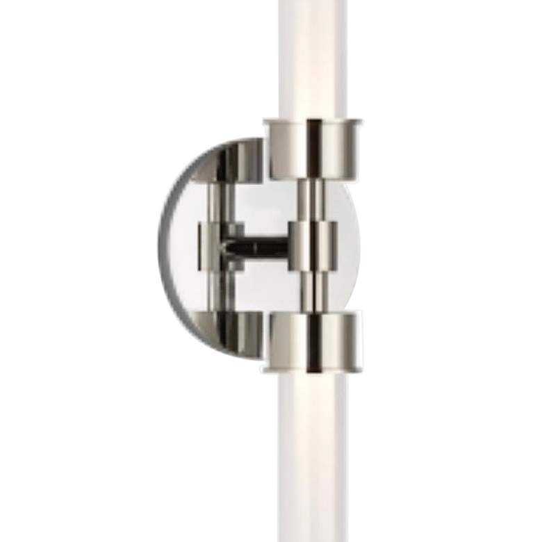 Image 2 Linger 32 1/4" High Polished Nickel 2-Light LED Wall Sconce more views