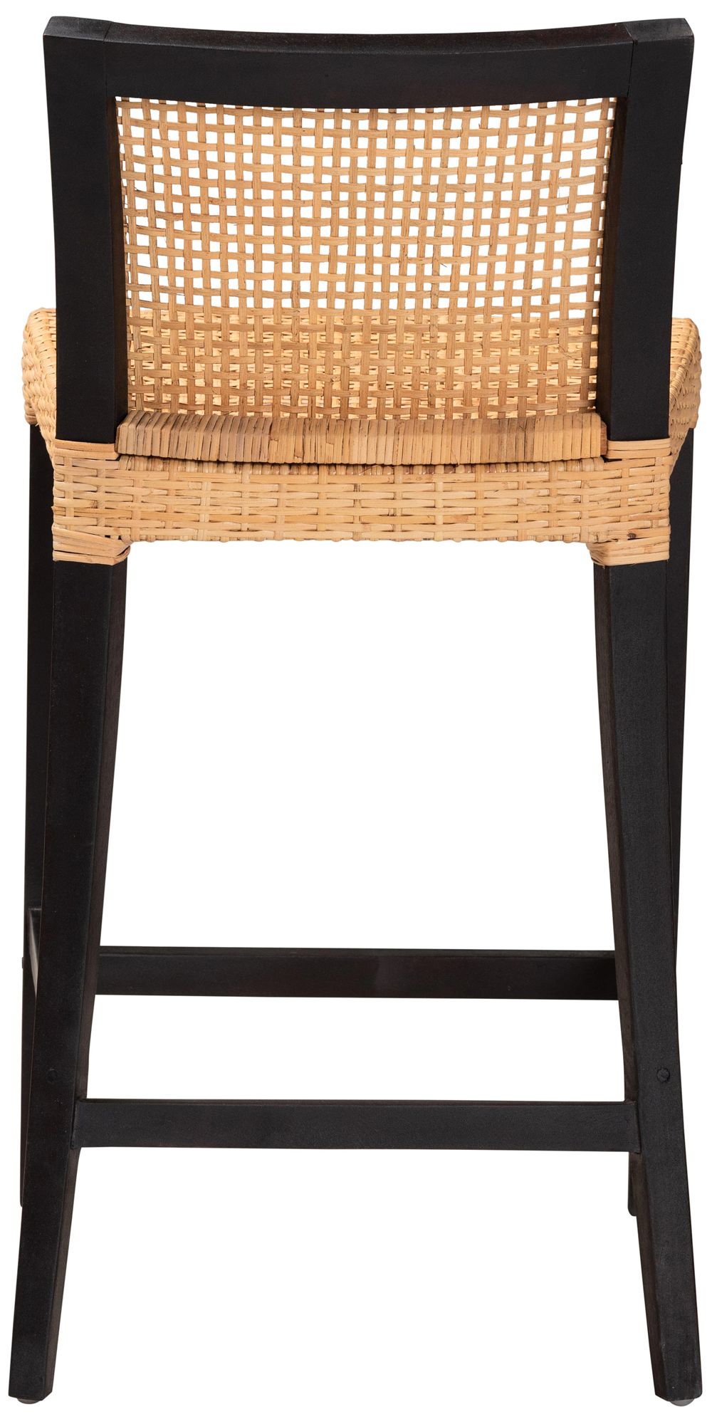 Lingga Bohemian Wood Counter Stool