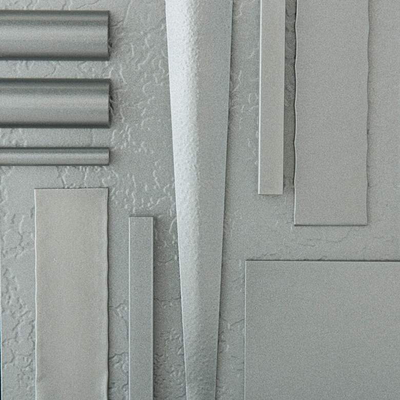 Image 4 Link 3" Wide Vintage Platinum Adjustable Mini Pendant more views