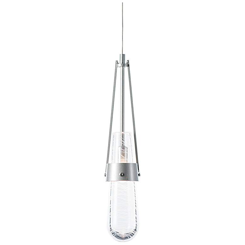 Image 1 Link Low Voltage Mini Pendant - Sterling Finish - Clear Glass - Standard